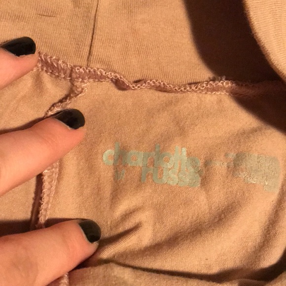 Charlotte Russe Blush Pink Leggings - Picture 3 of 3